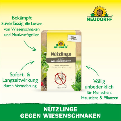 Nützlinge gegen Wiesenschnaken